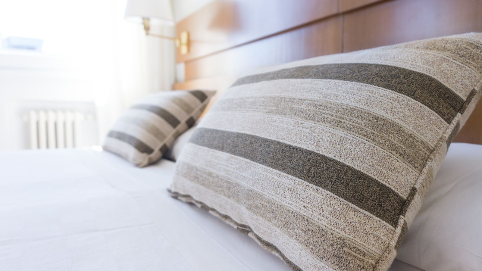 Clean bedding that we have cleaned